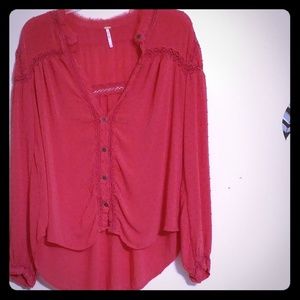 Free people blouse (LG)